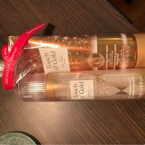 Bath & Body Works Touch of Gold Body Wash Set